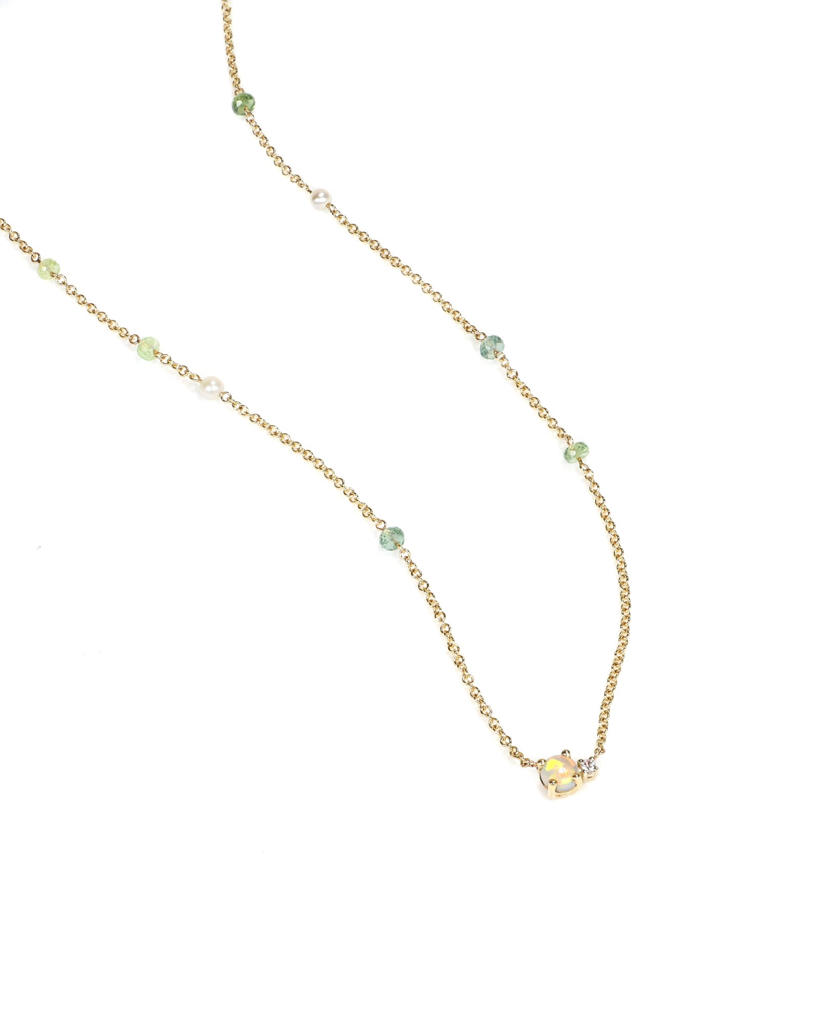 Montana Sapphire Constellation Necklace