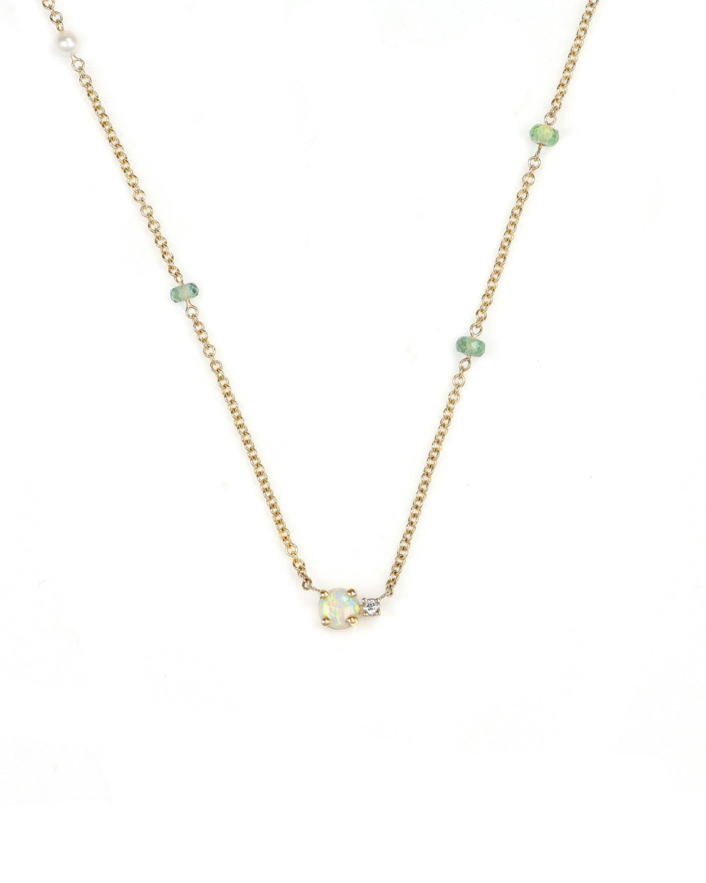 Montana Sapphire Constellation Necklace