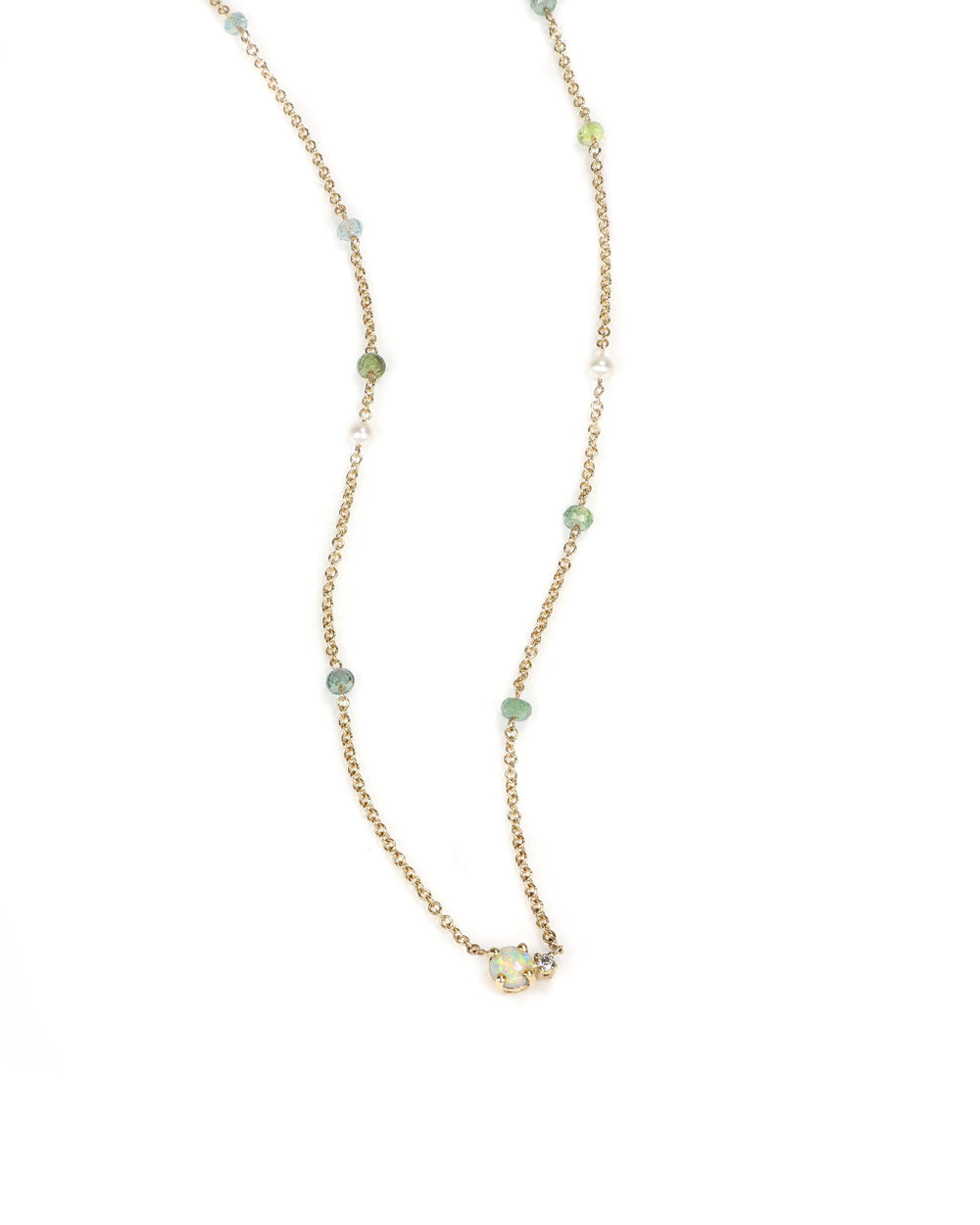 Montana Sapphire Constellation Necklace