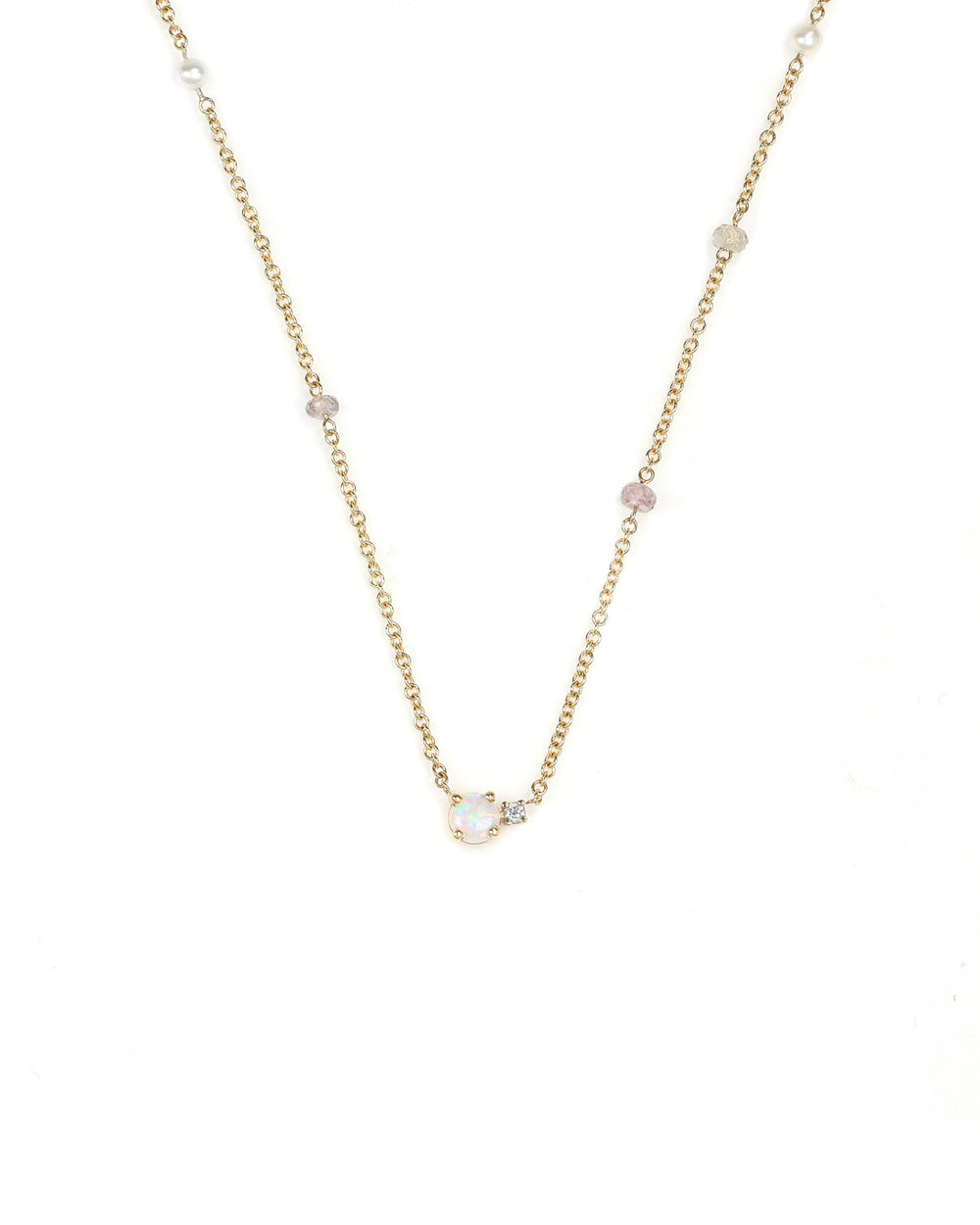Montana Sapphire Constellation Necklace