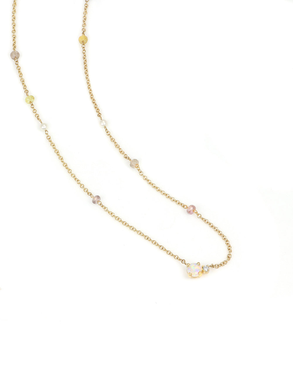 Montana Sapphire Constellation Necklace