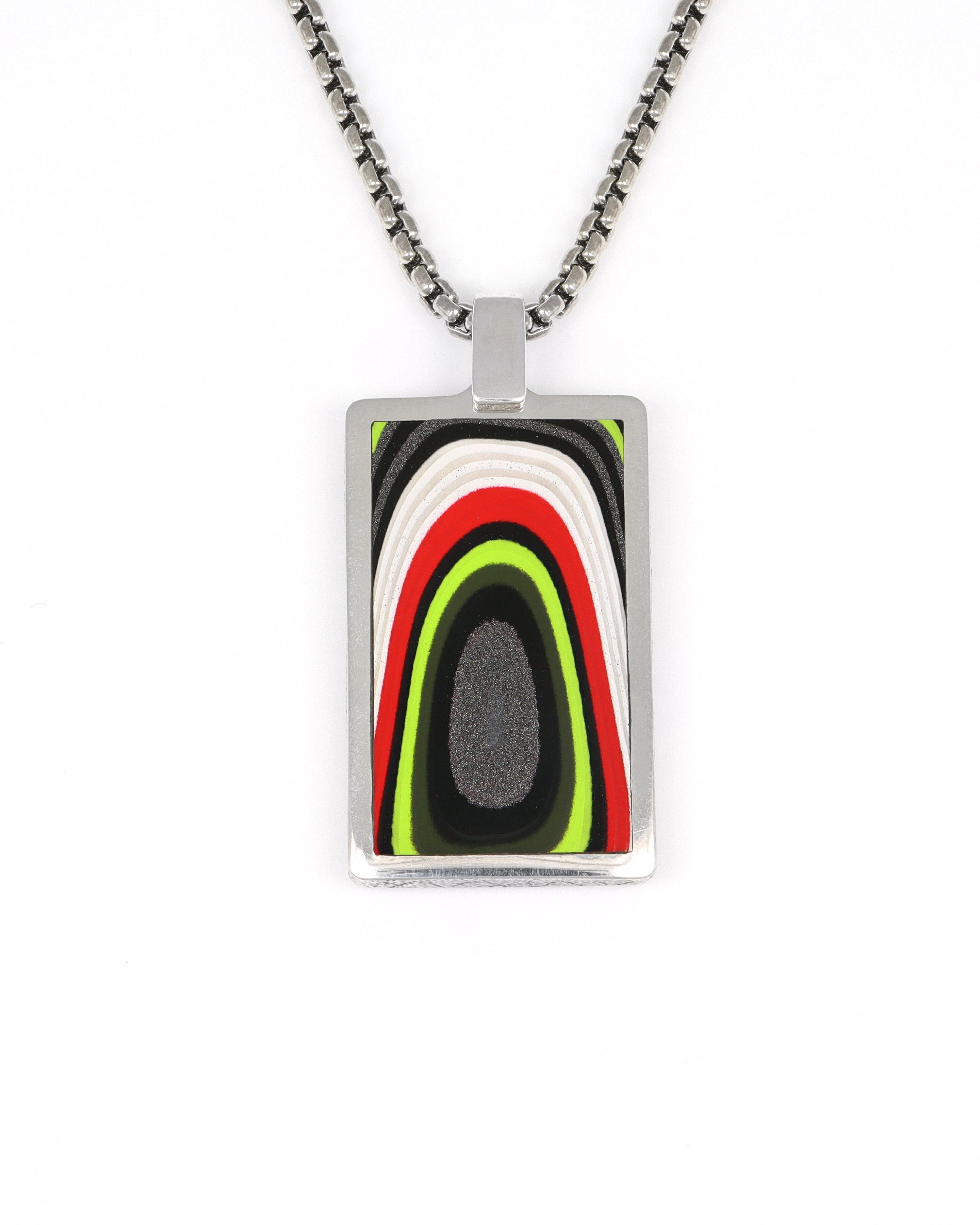 Fordite Pinnacle Pendant