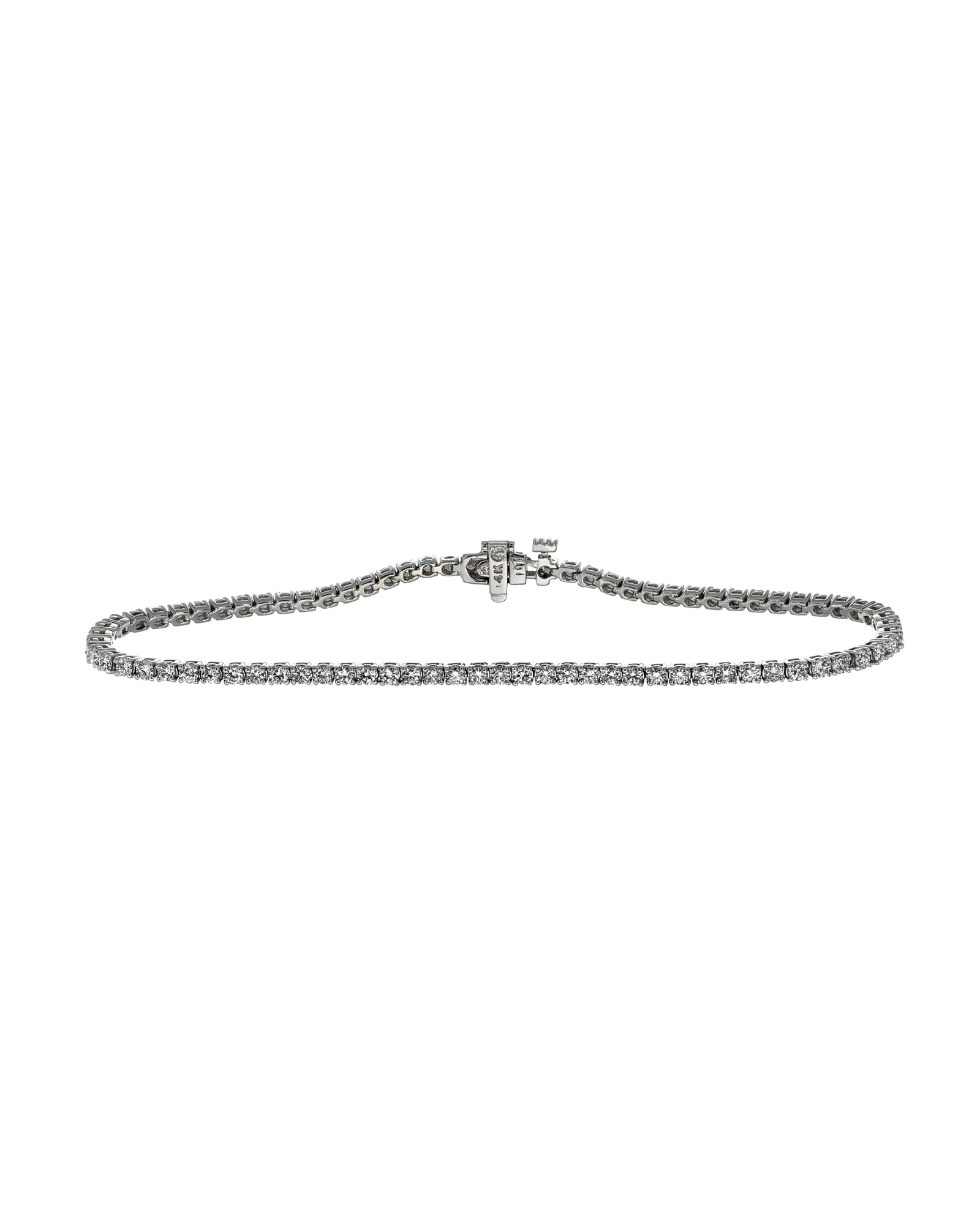 2.07ctw Lab Diamond 14kw Tennis Bracelet