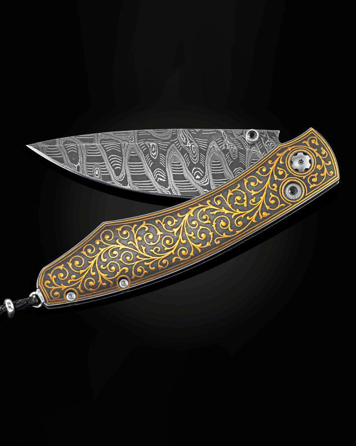 Golden Vine Pocket Knife