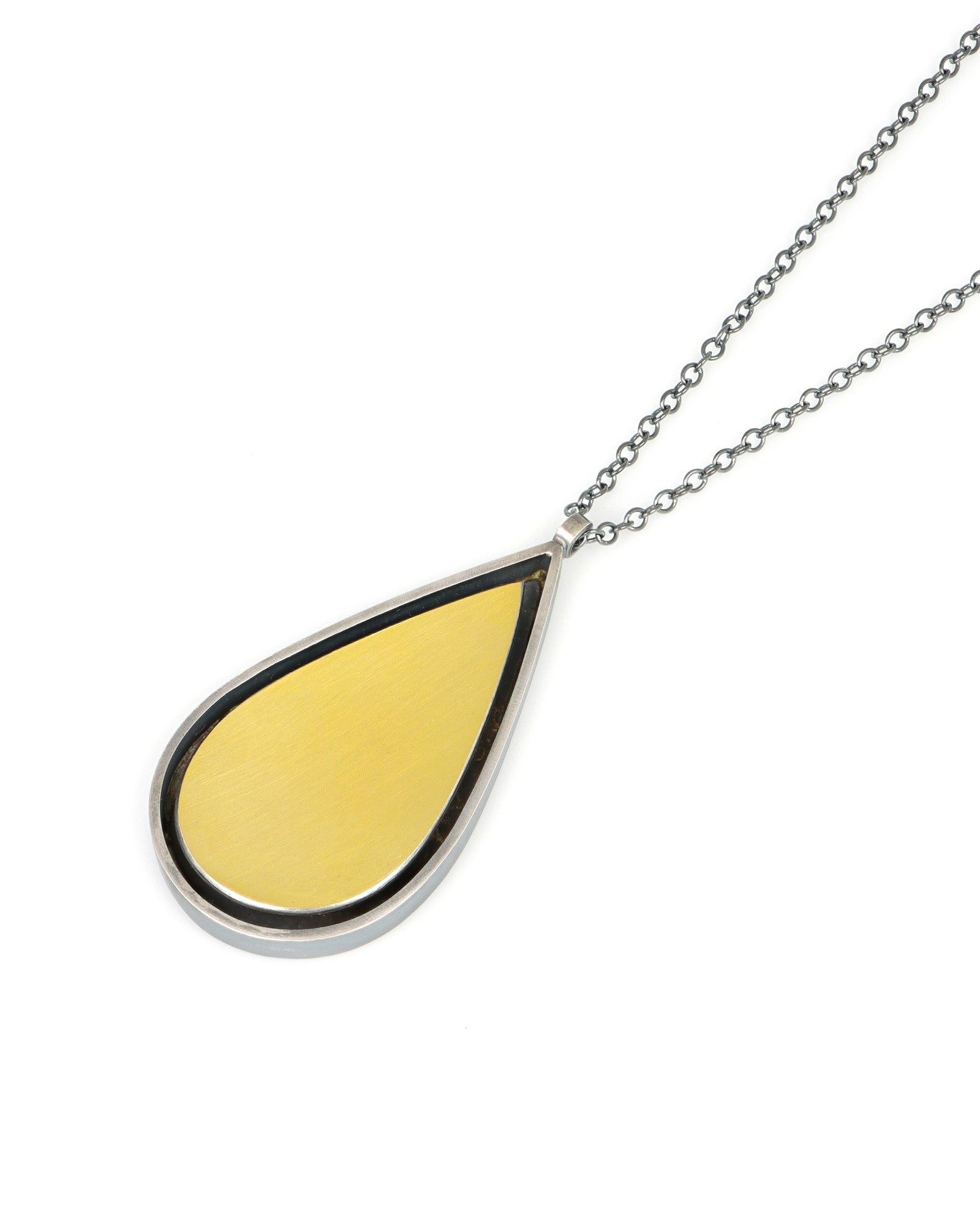 Floating Teardrop Necklace