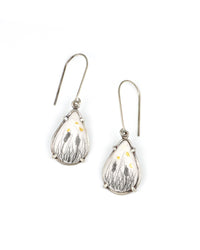 Small Teardrop Dangle Earrings