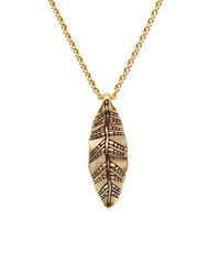 Gold Leaf Necklace