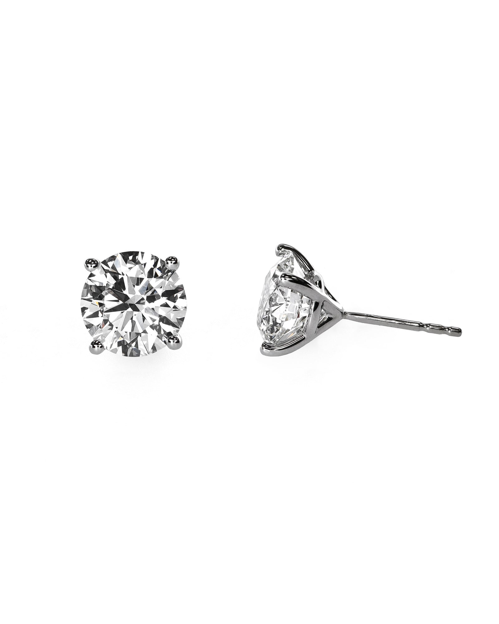 5.23ctw Certified Lab Diamond Studs