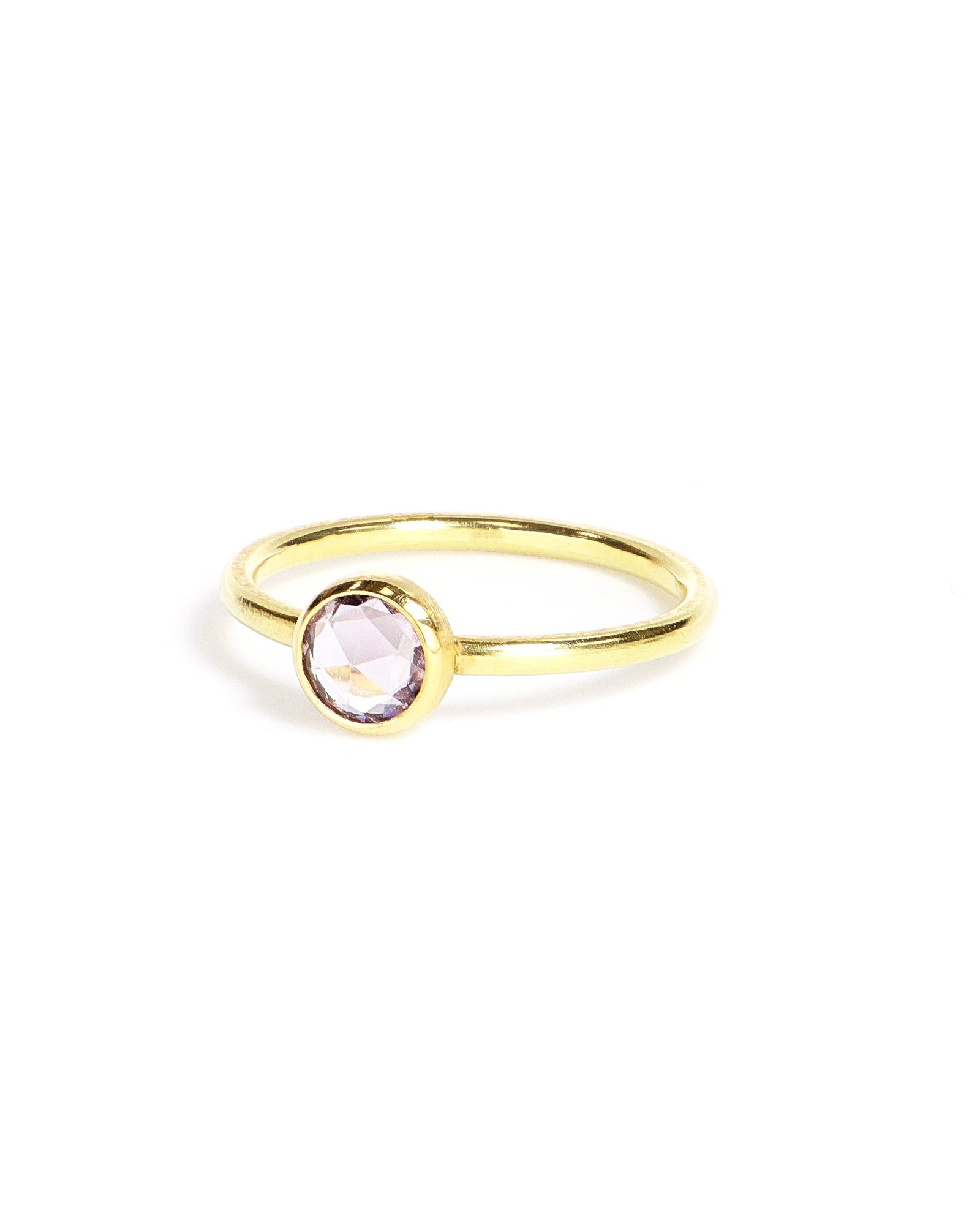 Light Pink Sapphire Ring