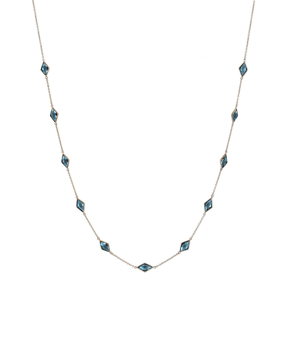 Rhombus Station Necklace