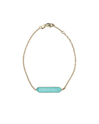 Hexagon Turquoise Bracelet