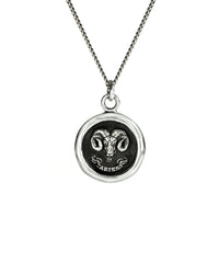 Aries Silver Talisman