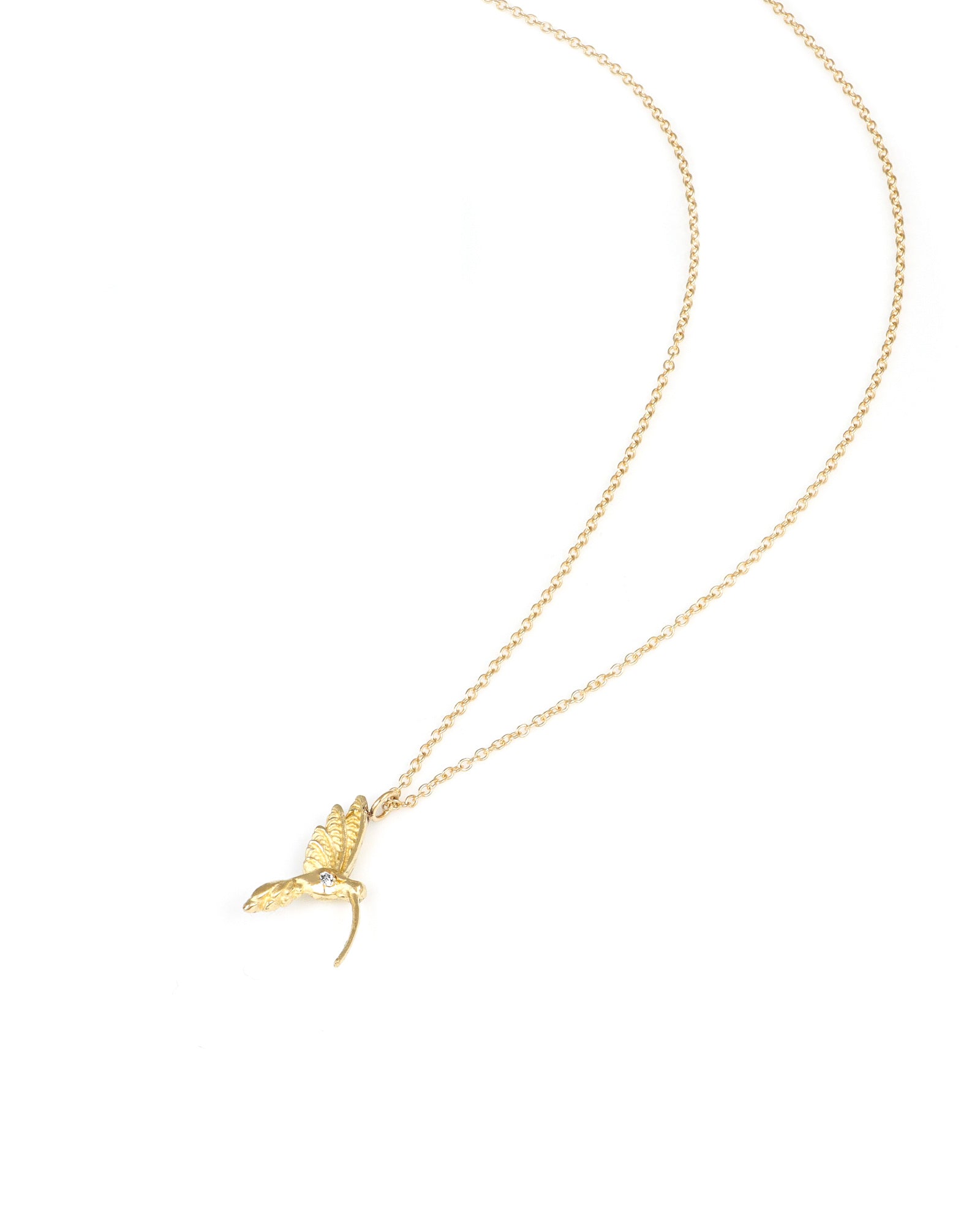 Gold and Diamond Hummingbird