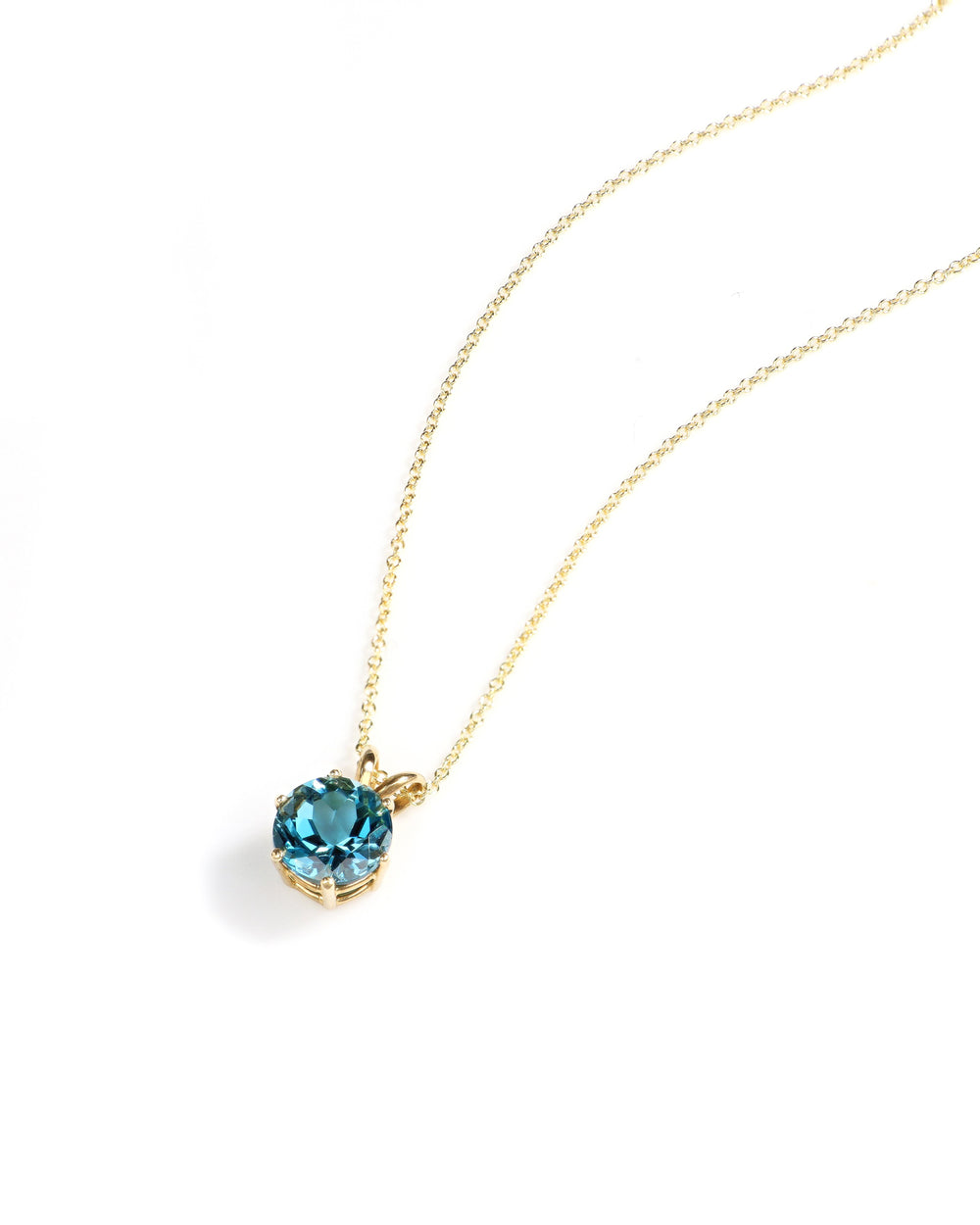 Blue Topaz Pendant