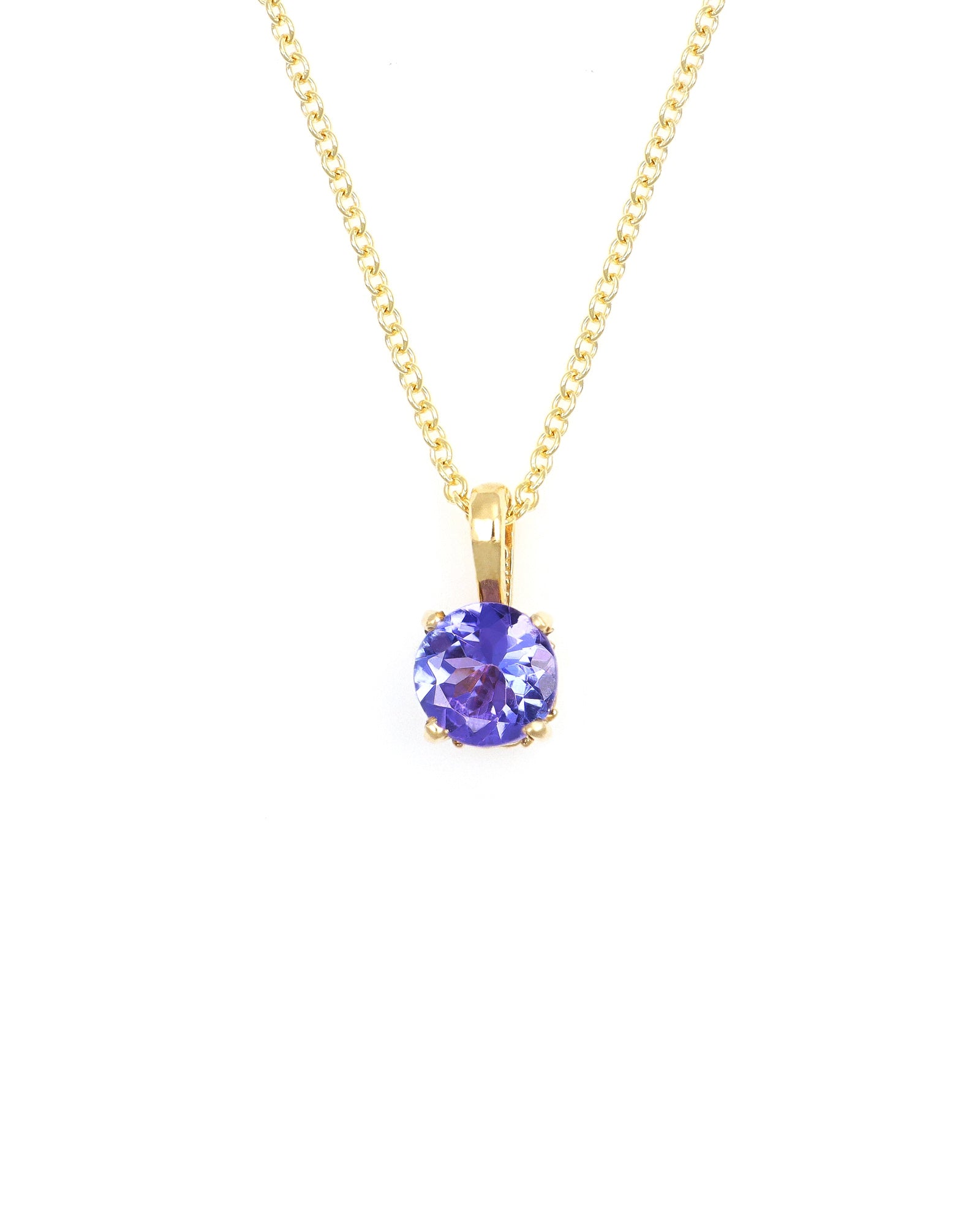 5mm Tanzanite Pendant