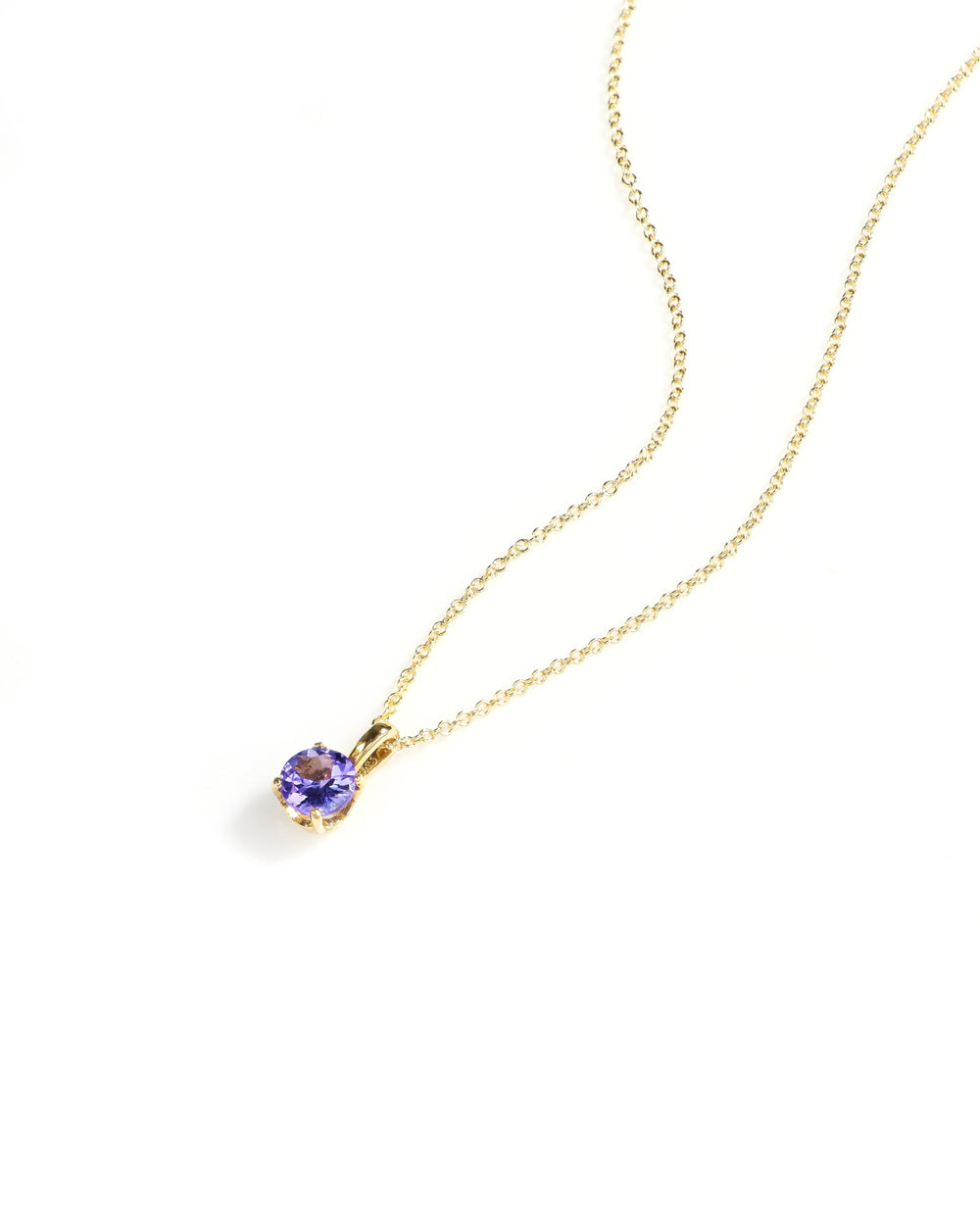 5mm Tanzanite Pendant