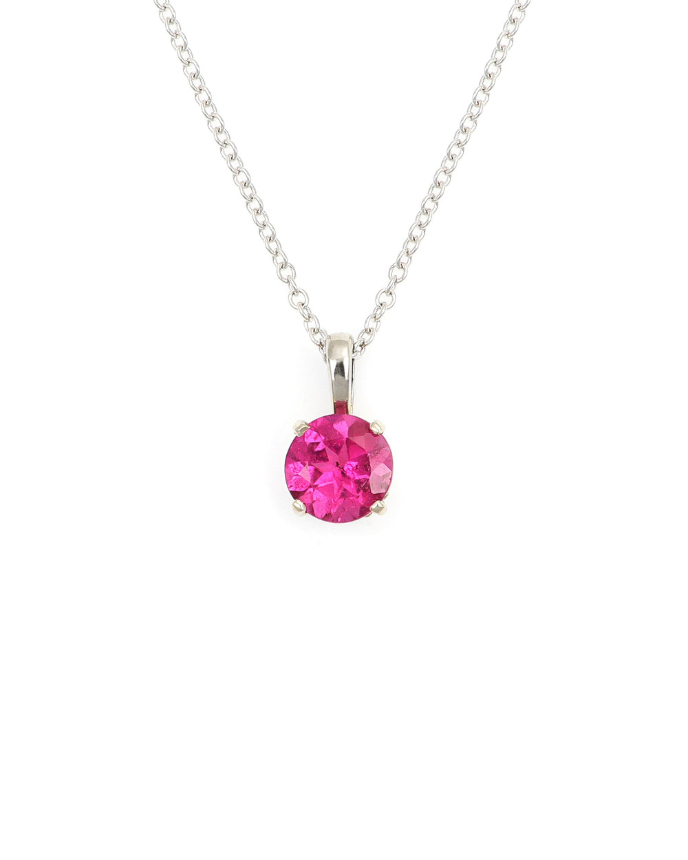 Pink Tourmaline Pendant