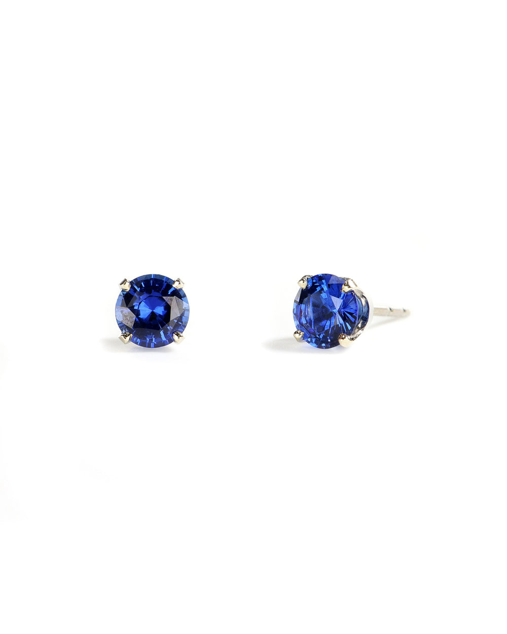 6mm Ceylon Sapphire Studs