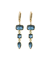 Cascading Cushion Earrings