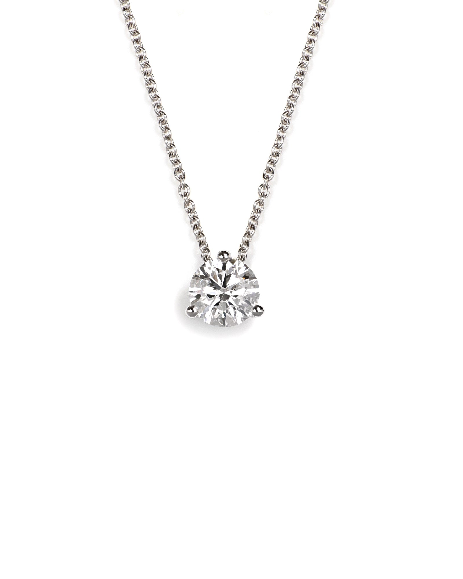 Dainty Solitaire Pendant