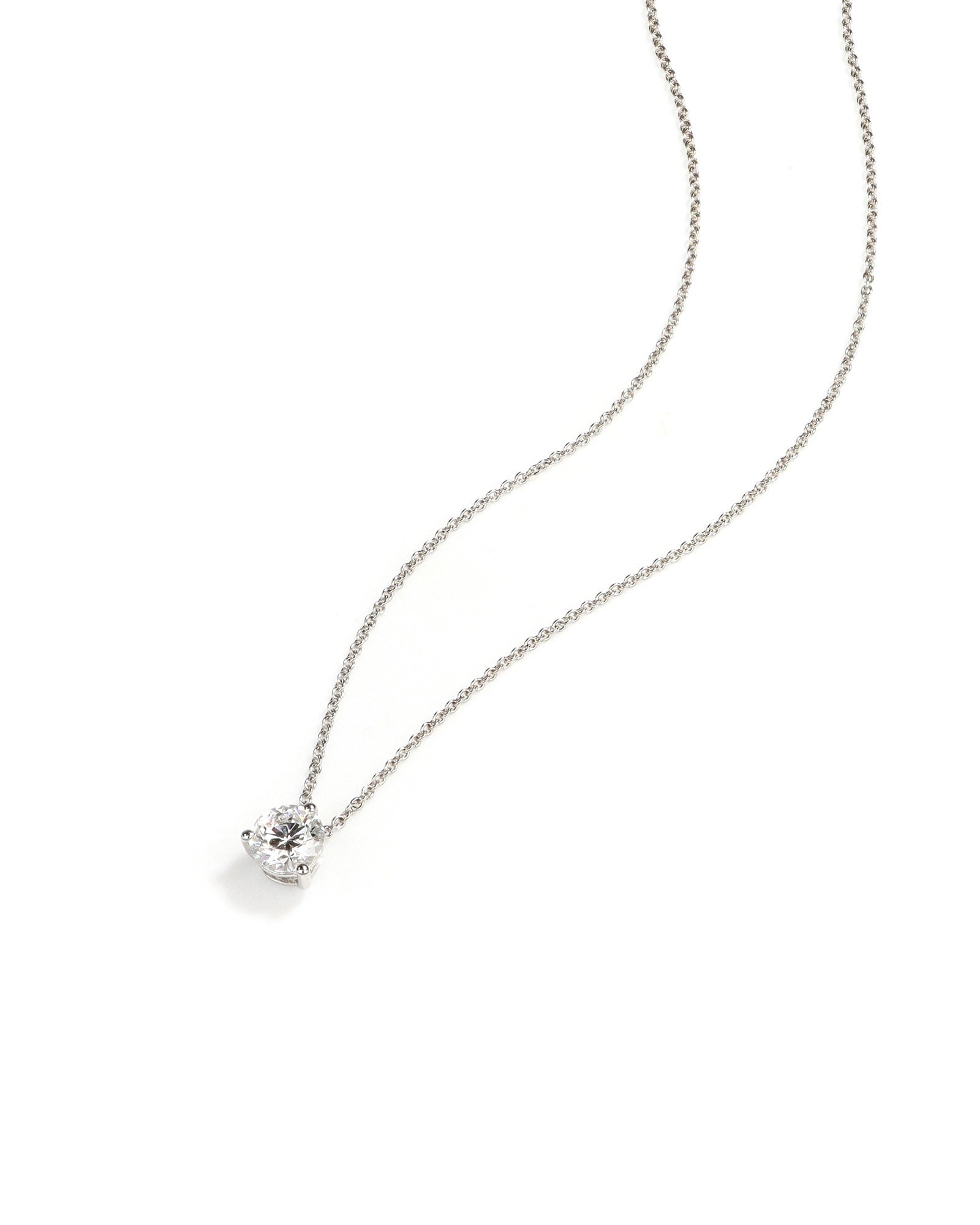 Dainty Solitaire Pendant