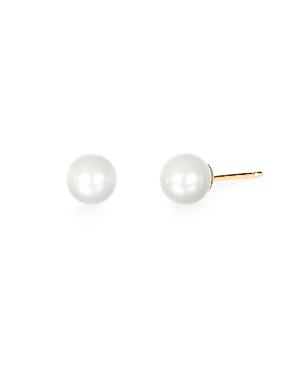 14ky 7.5mm Akoya Pearl Studs