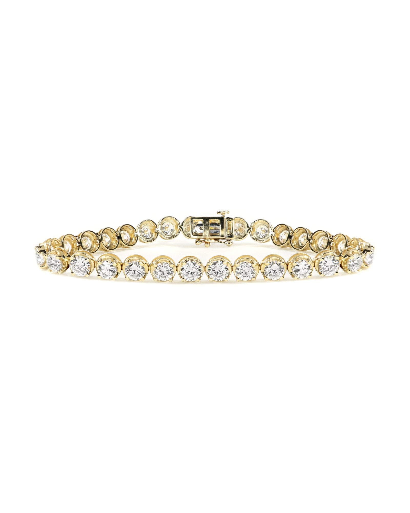 11.70ctw Illusion Set Lab Diamond Bracelet