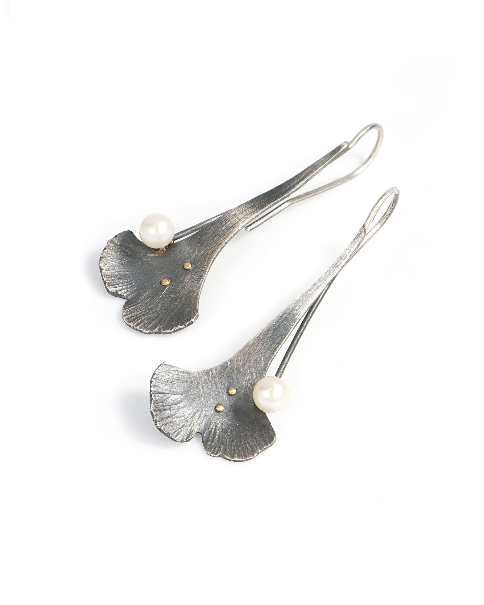 Small Gingko Earrings