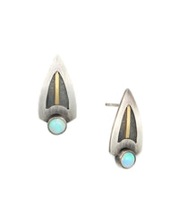 Boat Opal Earrings