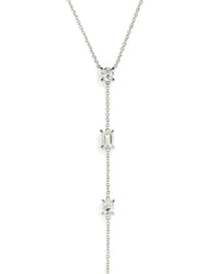 14kw Variety Lab Diamond Drop Necklace