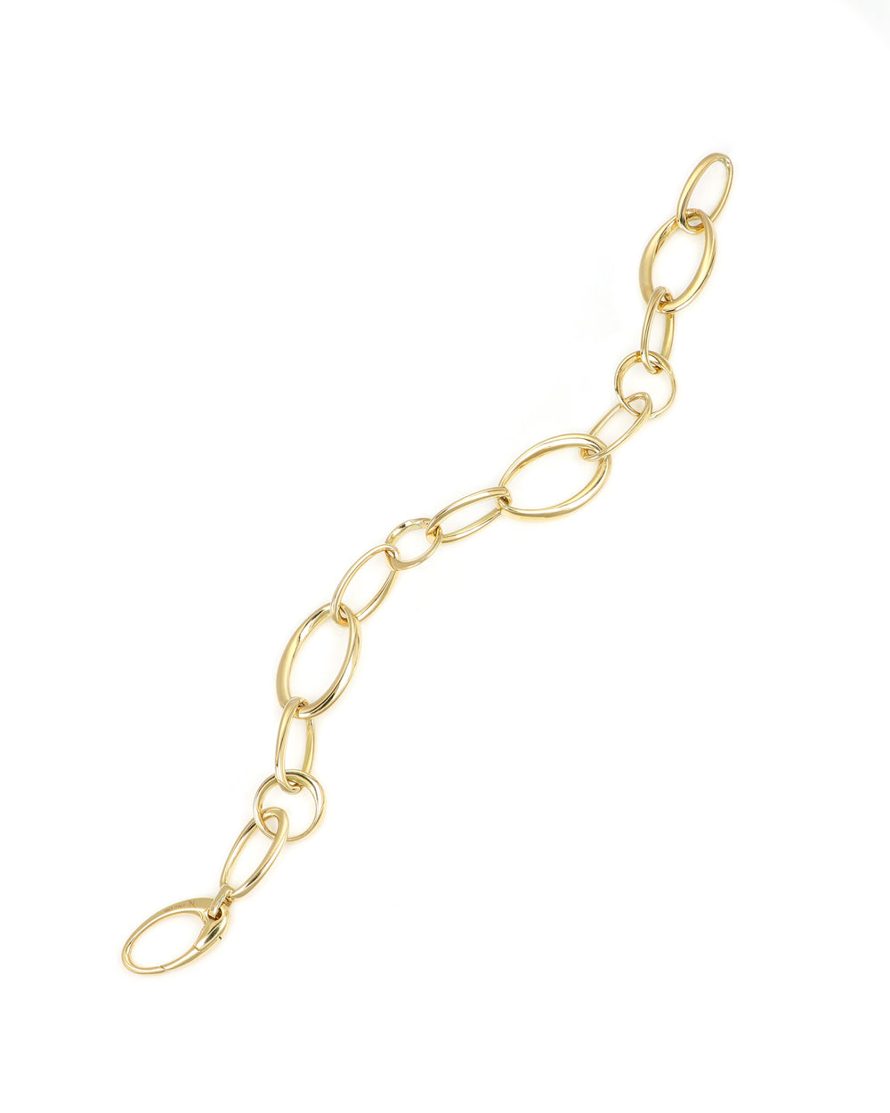 18K Gold Fancy Link Bracelet