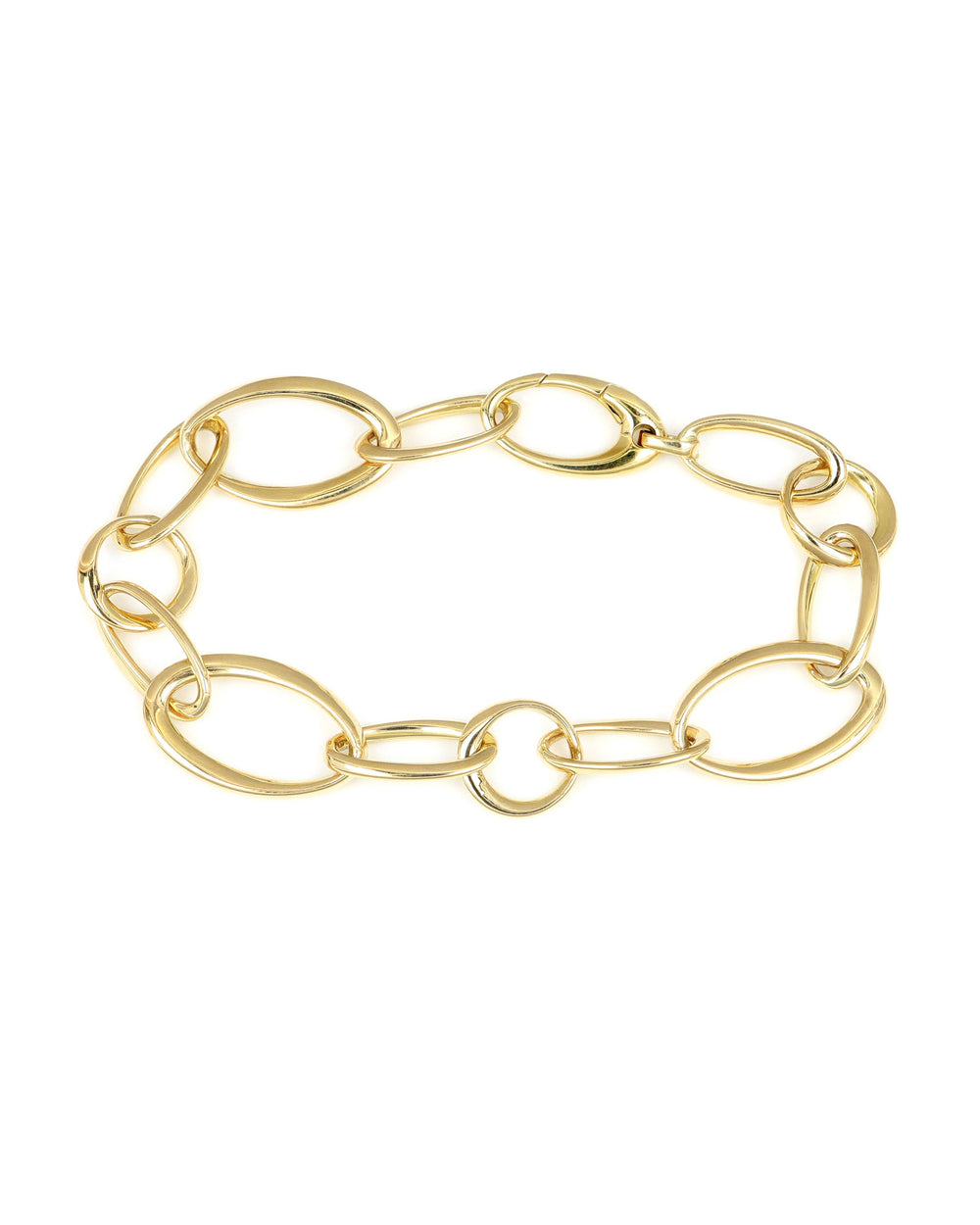 18K Gold Fancy Link Bracelet