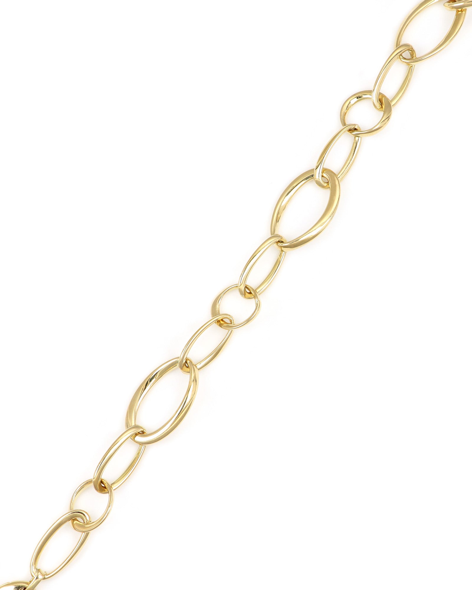 18K Gold Fancy Link Bracelet