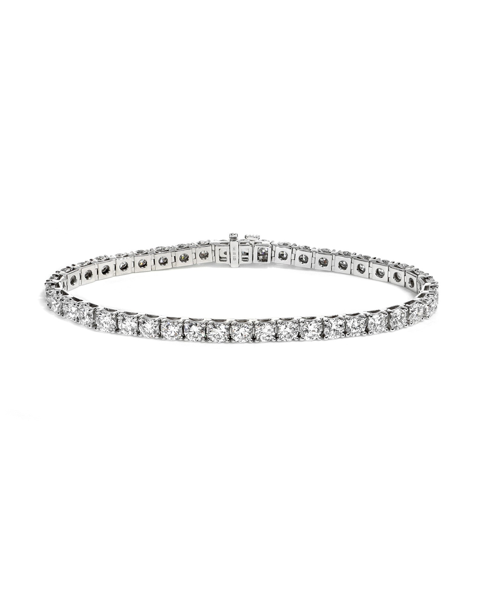 14kw 10.08ctw Lab Diamond Tennis Bracelet