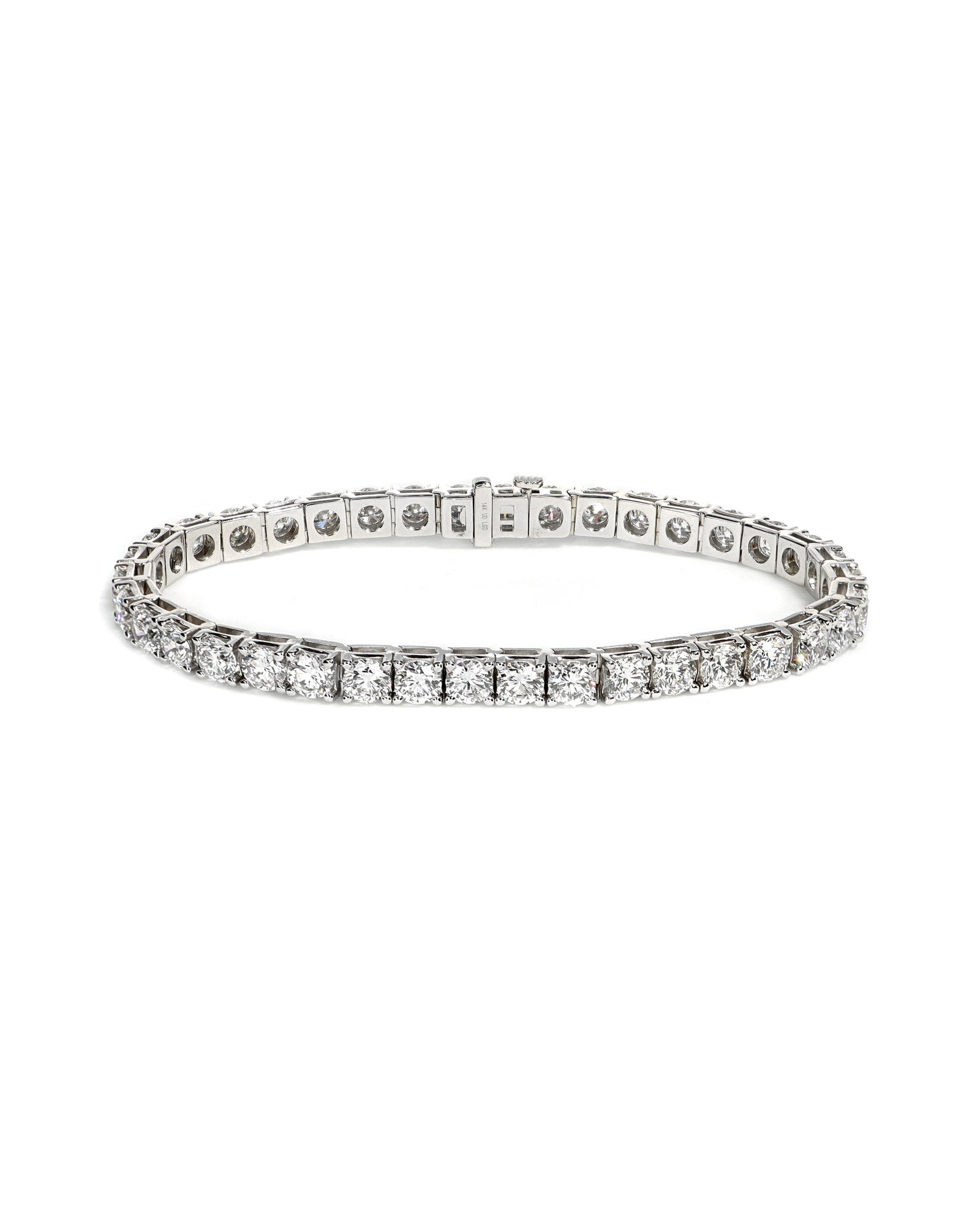 14kw 14.08ctw Lab Diamond Tennis Bracelet