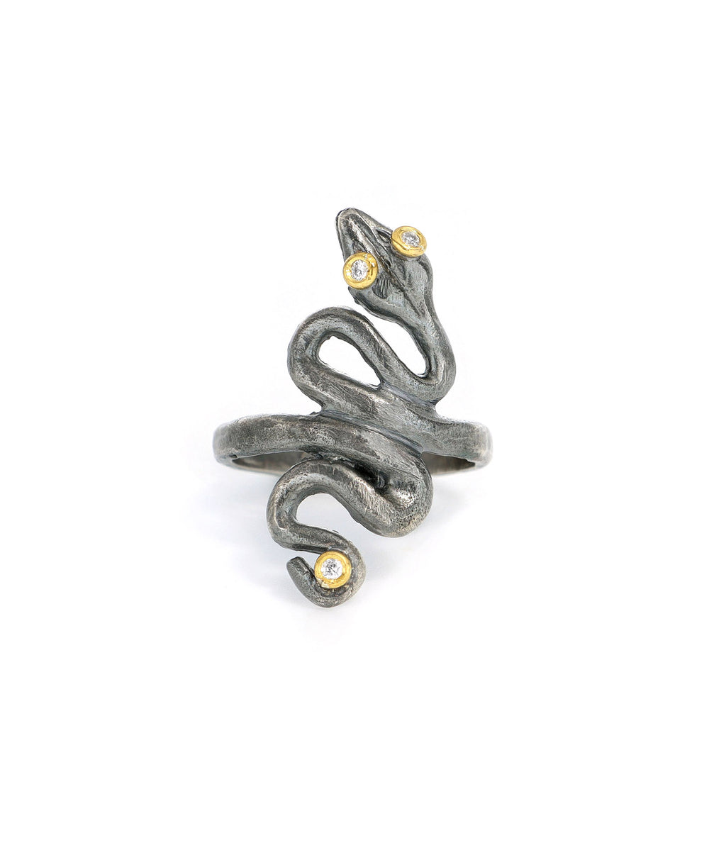 Silver Snake Ring