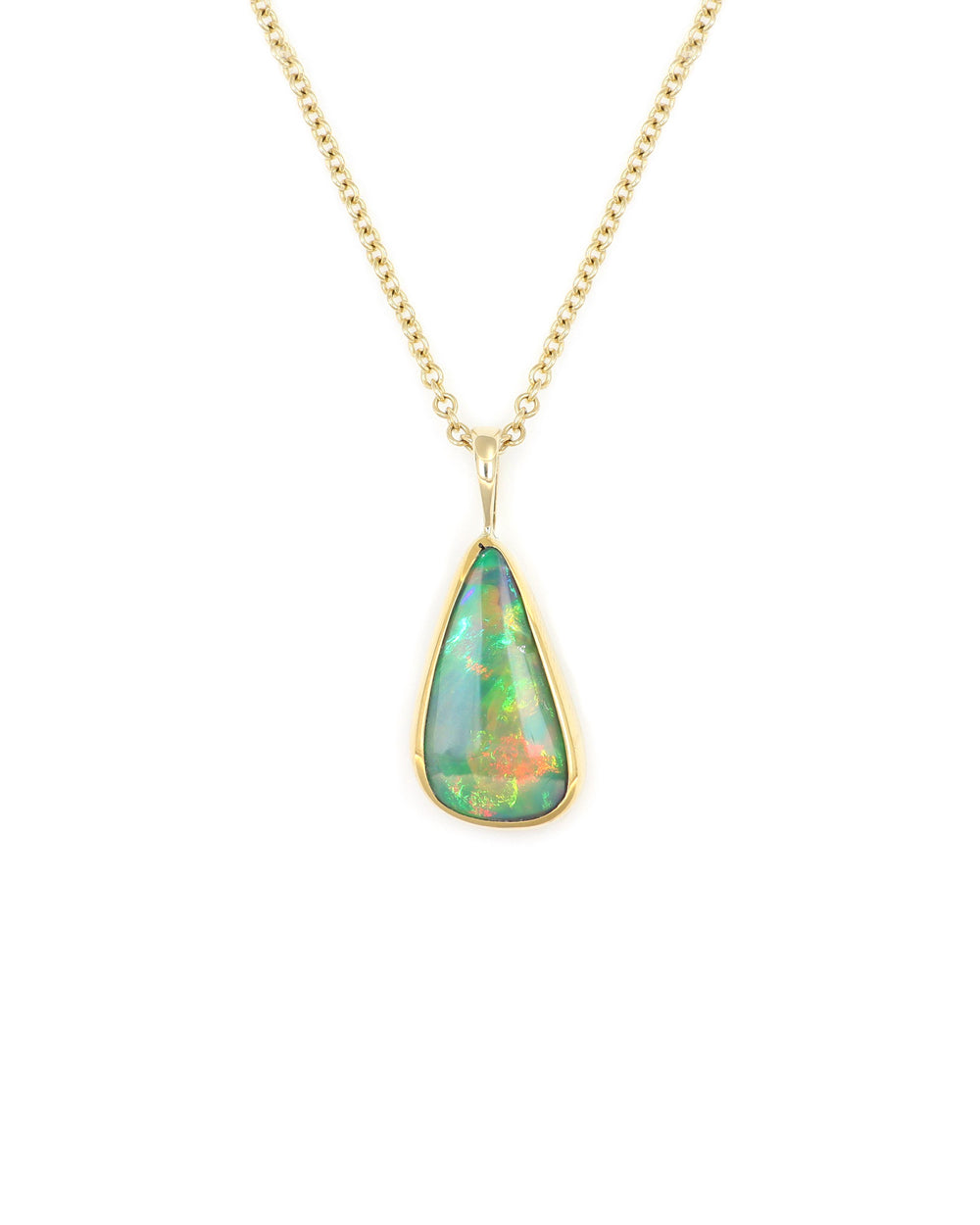 Triangular Drop Pendant