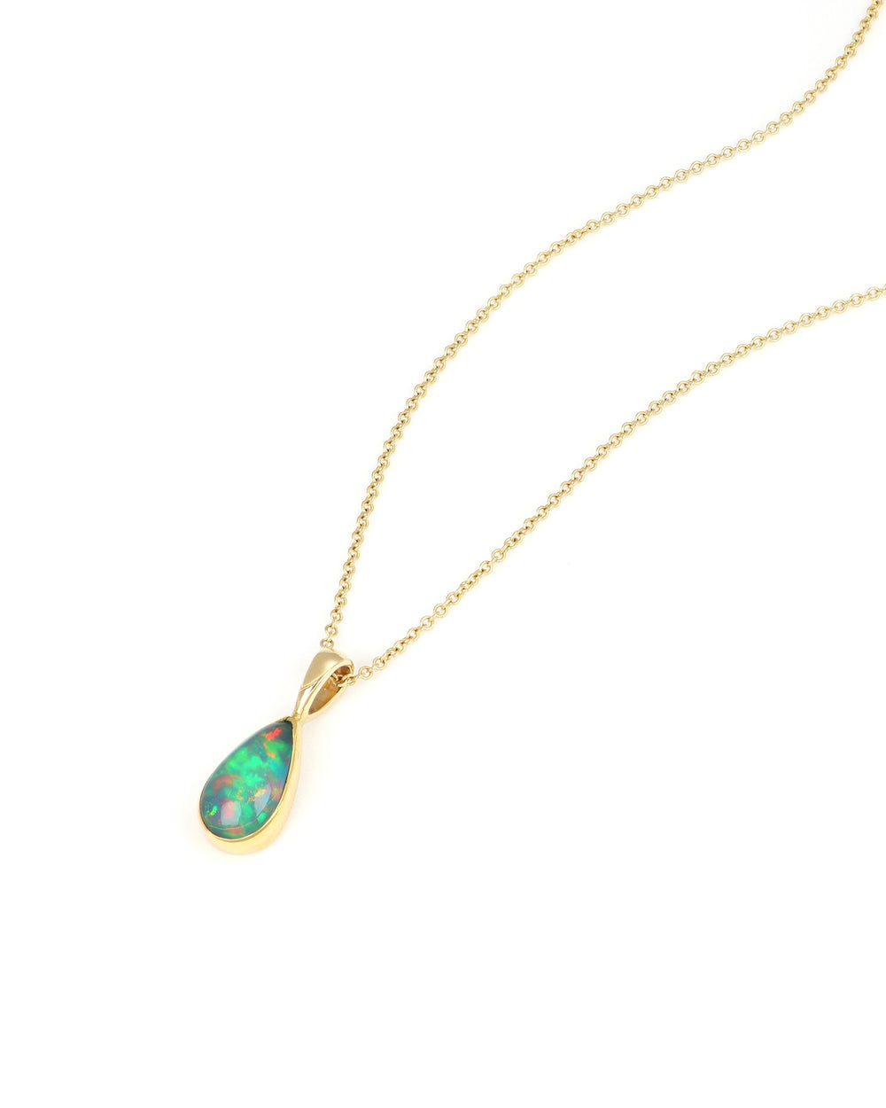 Drop Opal Pendant