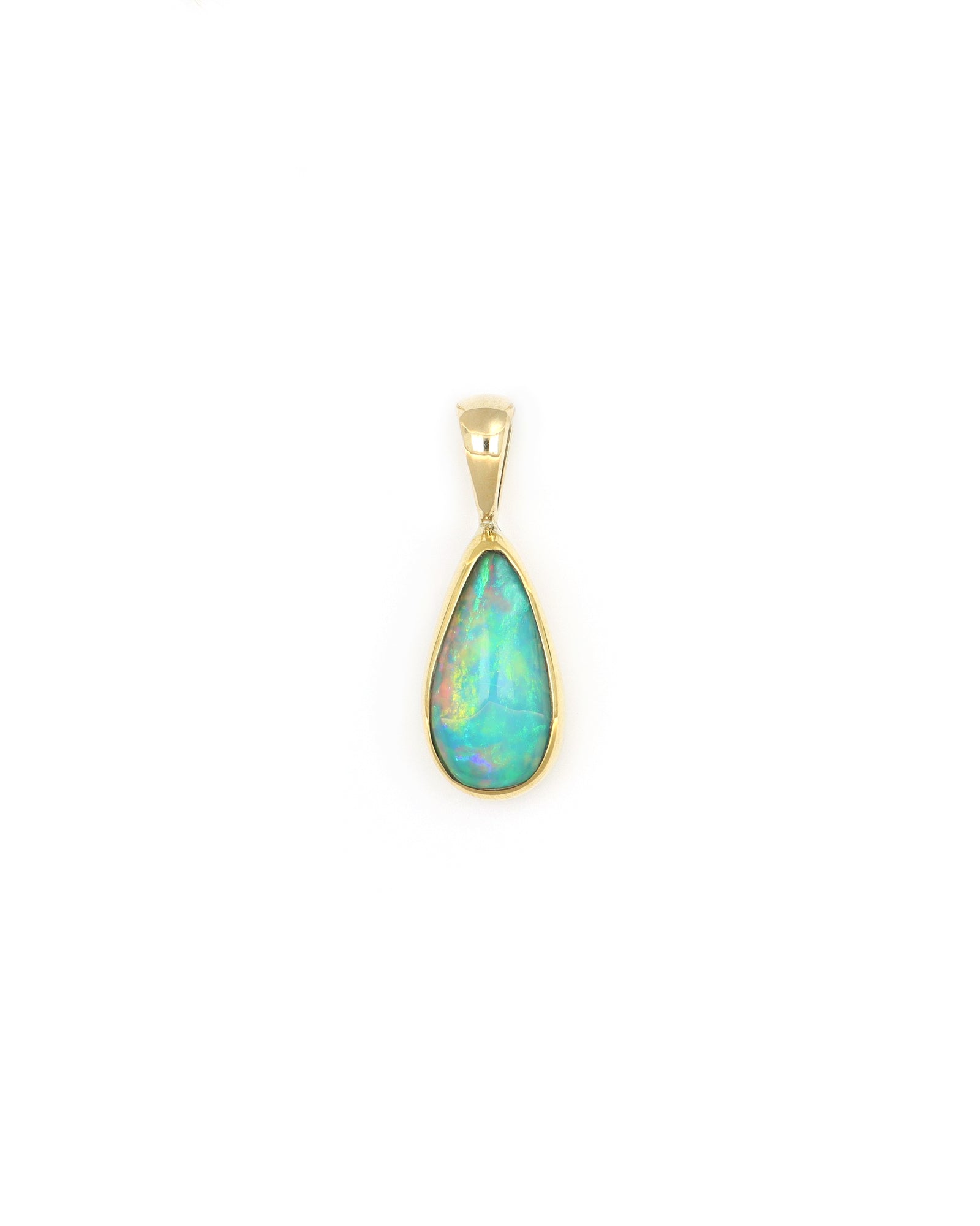 Drop Opal Pendant