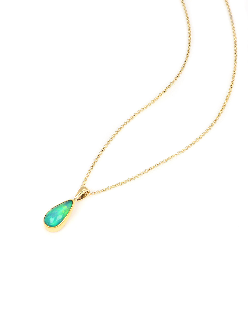 Drop Opal Pendant