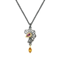 Petite Hyacinth Fold Necklace