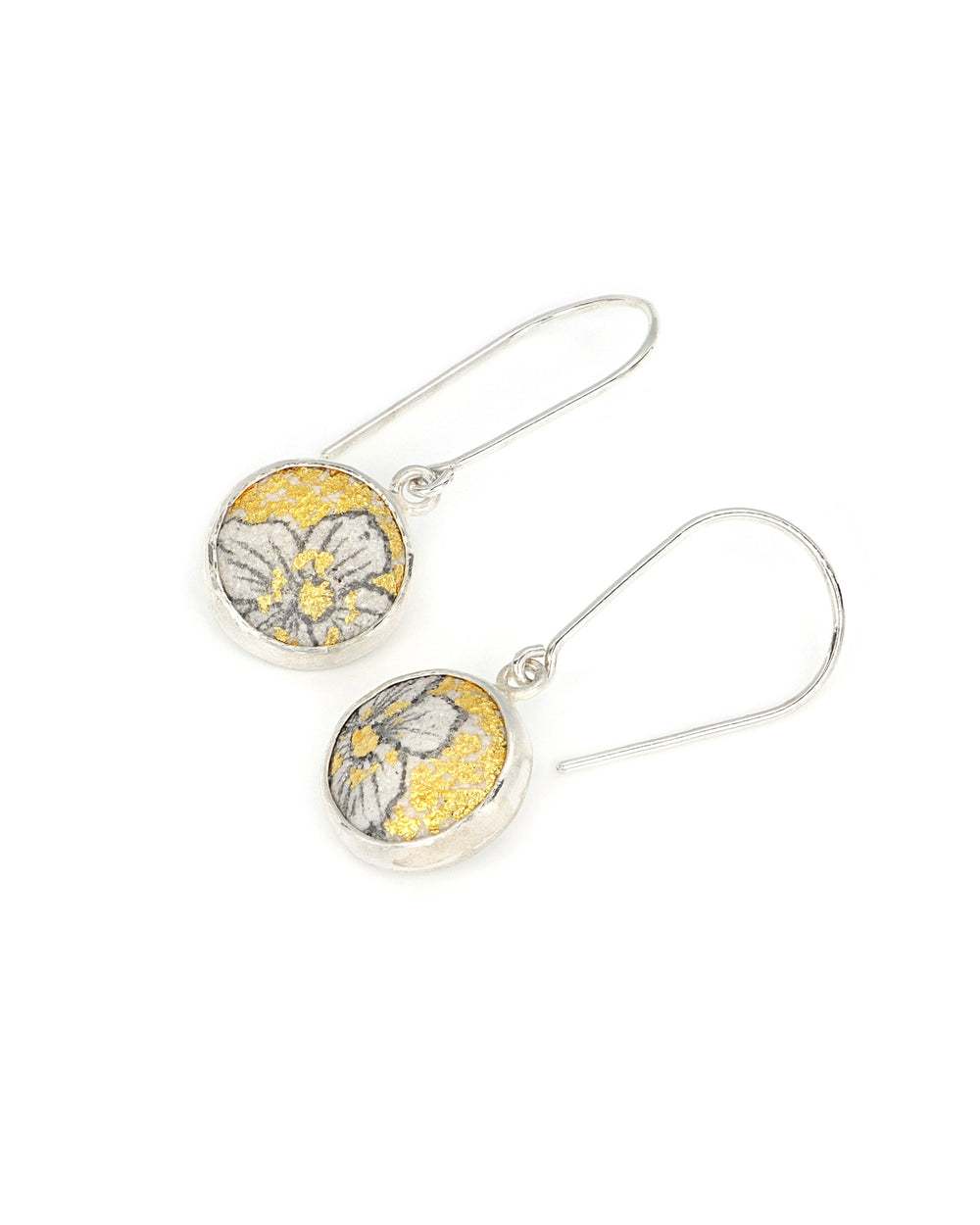 Cherry Blossom Circle Dangles