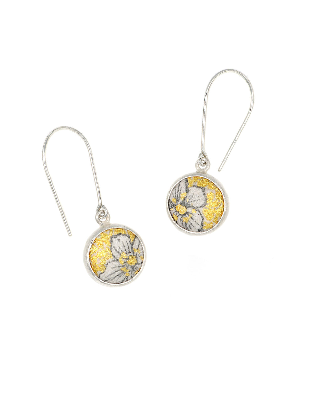 Cherry Blossom Circle Dangles