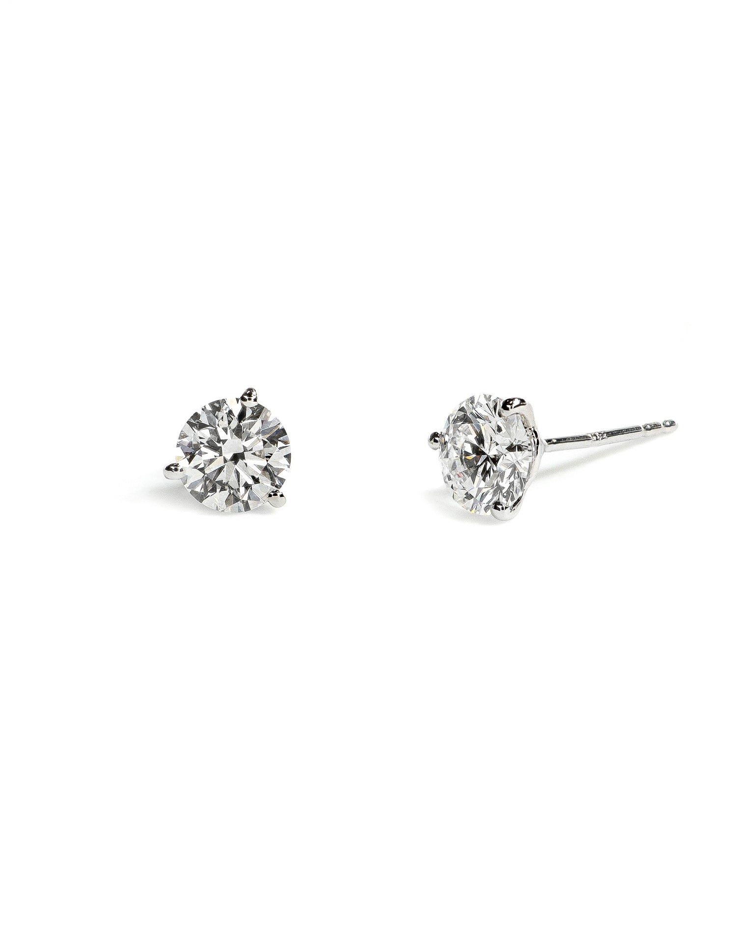14kw 1.75ctw Lab Diamond Martini Studs
