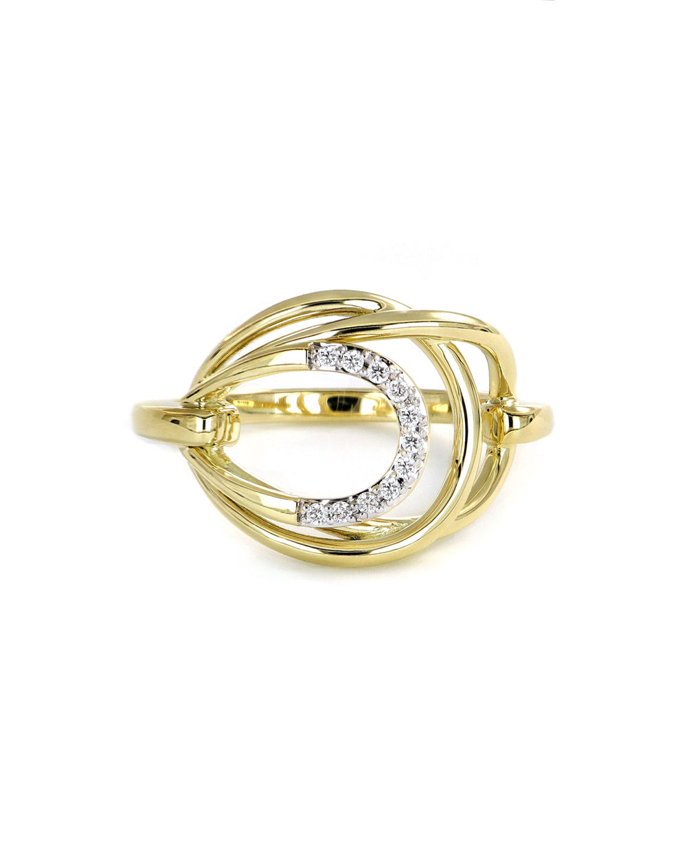 Looped Gold Ring
