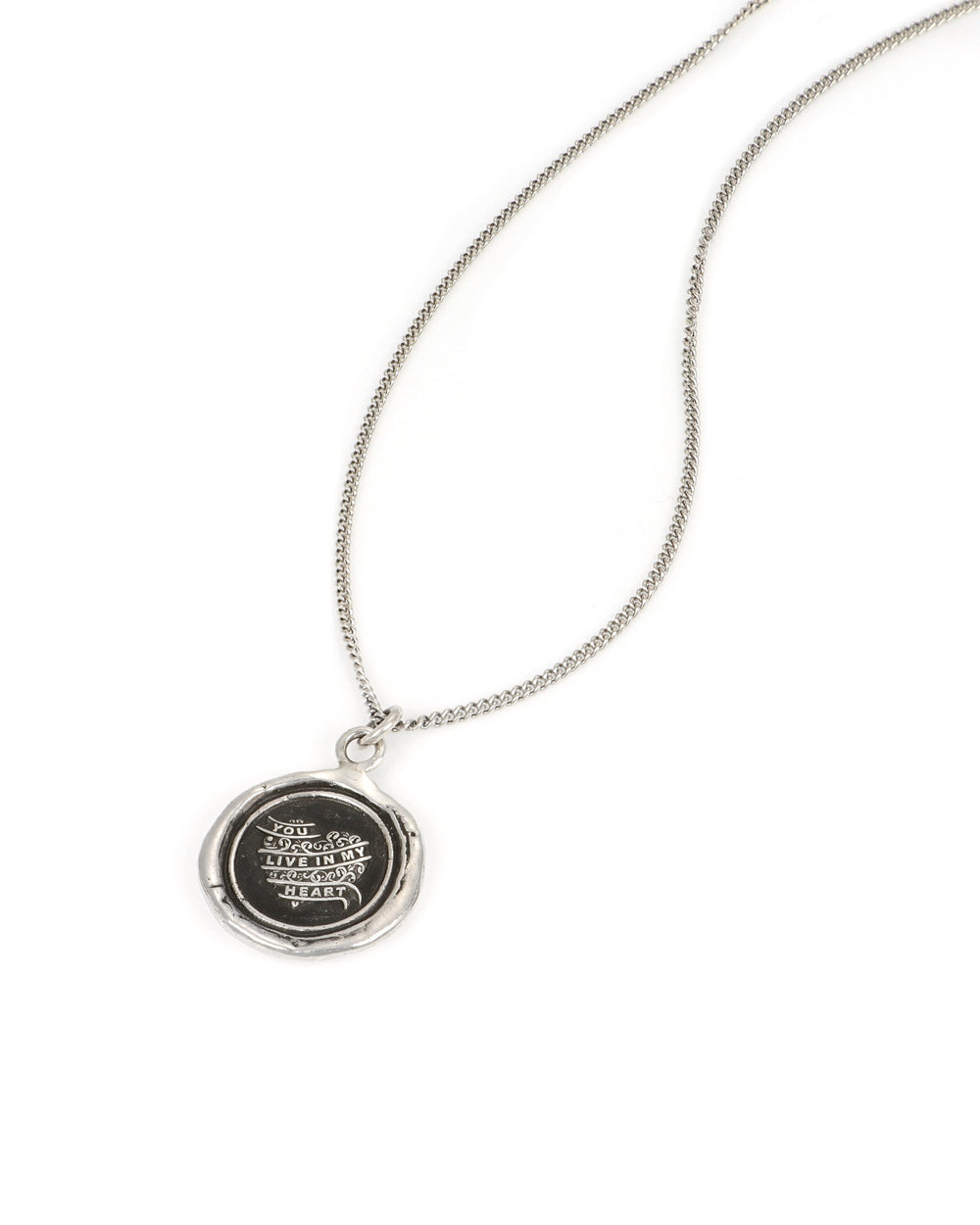 You Live in My Heart Talisman Necklace
