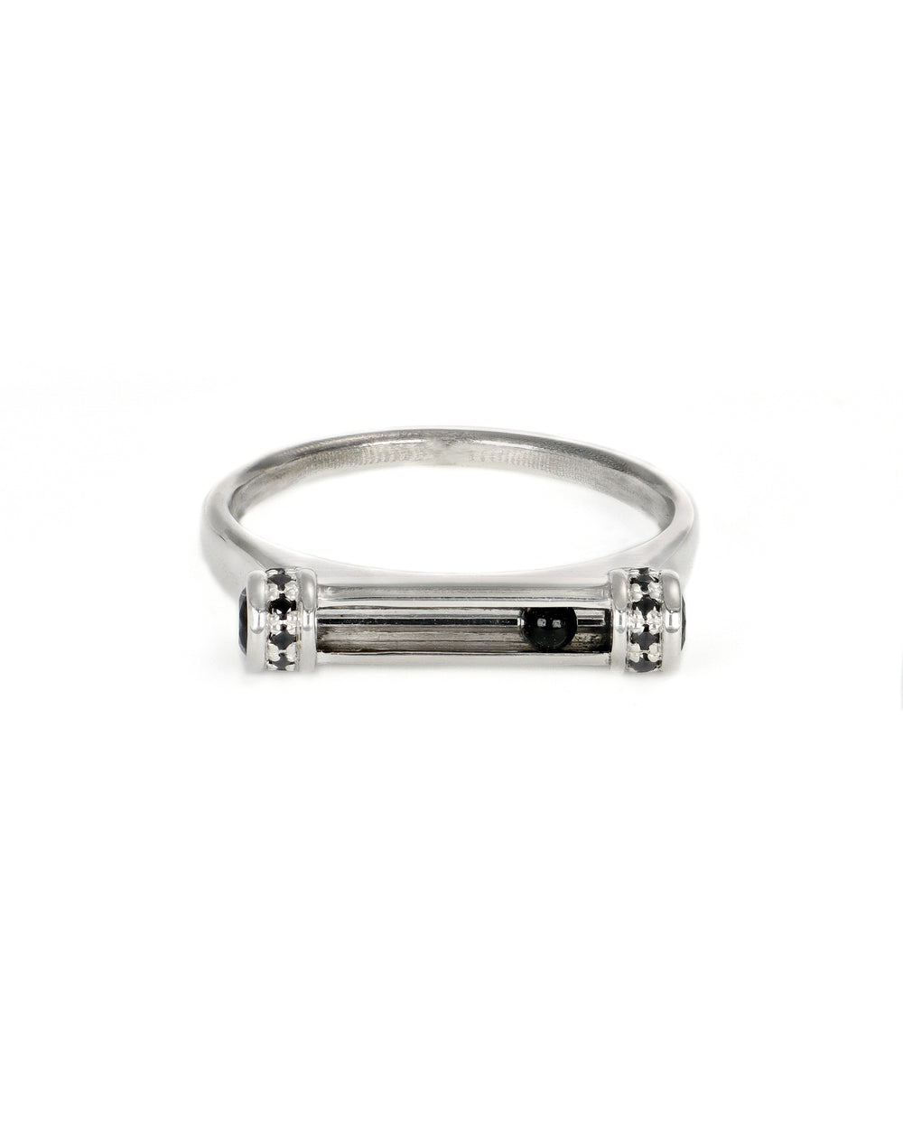 Silver Pipeline Ring
