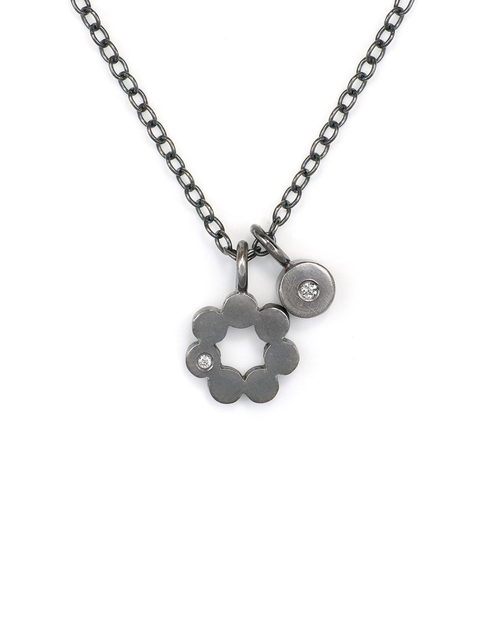 Flower and Dot Necklace