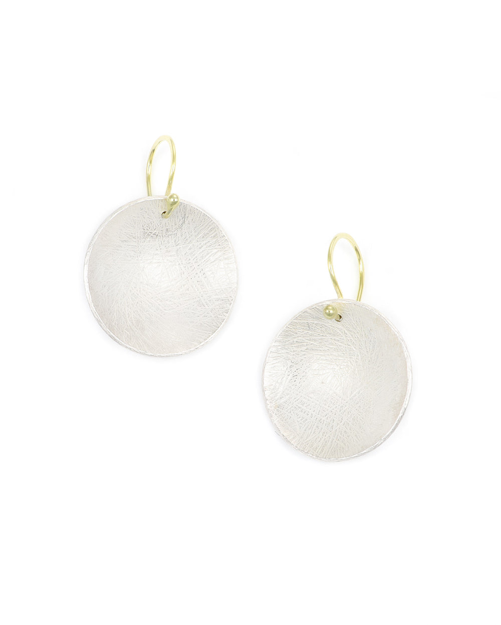 Textured Discs Earrings
