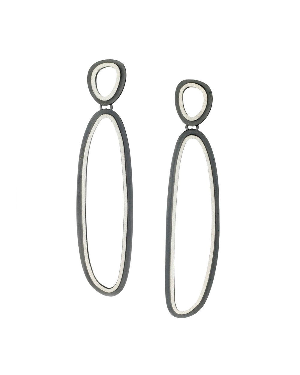 Eclipse Organic Elongated Earrings